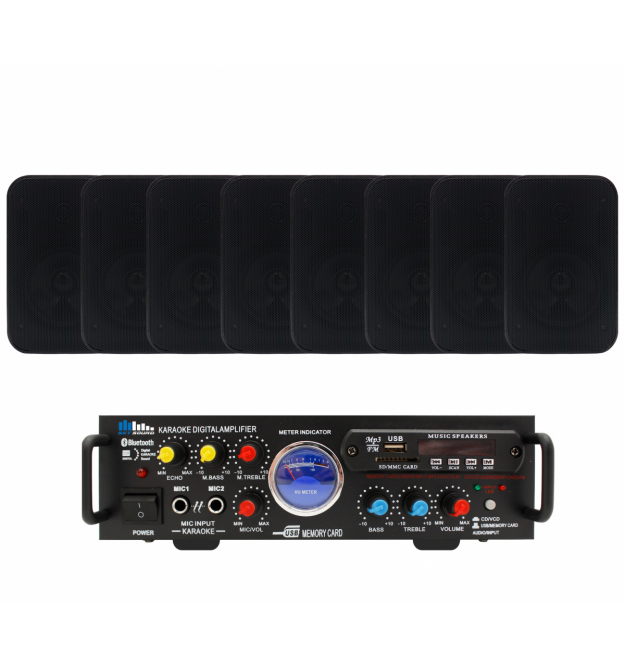 Акустический комплект SKY SOUND WSM-2408 BLACK