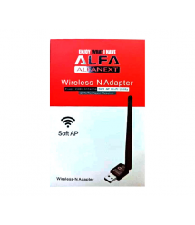 Бездротовий мережний адаптер з антеною Wi-Fi-USB LV-UW11RK-2DB RTL8188, 150Mbps, 2.4 GHz, Win10 - 8.1 - 8 - 7 - XP, Mac OSX 10.7