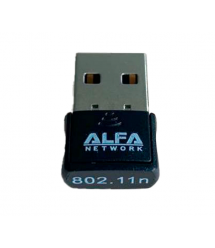 Бездротовий мережний адаптер Wi-Fi-USB LV-UW06RK-ALFA, RTL8188, 802.11bgn, 150Mbps, 2.4GHz, Win10 - 8.1 - 8 - 7 - XP, Mac OSX 10