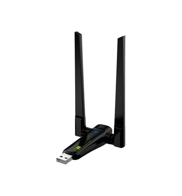 Бездротовий адаптер Wi-Fi-USB LV-UAC23D, RTL8811CU, з подвійною антеною, 802.11 a - с, 600Mbps, Box