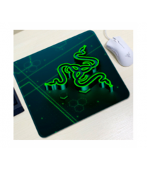 Килимок 200*240 тканинний RAZER 10, товщина 2 мм, колір Black - Green, Пакет