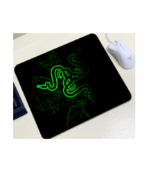 Килимок 200*240 тканинний RAZER 13, товщина 2 мм, колір Black - Green, Пакет