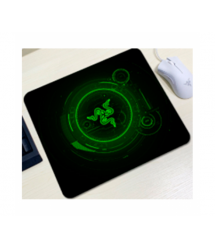 Килимок 200*240 тканинний RAZER 14, товщина 2 мм, колір Black - Green, Пакет