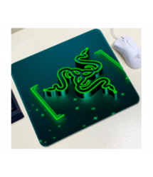 Килимок 200*240 тканинний RAZER 9, товщина 2 мм, колір Black - Green, Пакет