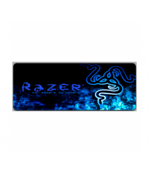 Килимок 400*900 тканинний RAZER 25 з боковою прошивкою, товщина 2 мм, колір Black - Blue, Пакет