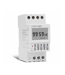 Реле часу Sinotimer TM627, на DIN-рейку, LCD, програмований, 16А, 220V, 82х68х36 мм