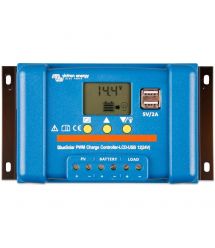 Контроллер заряда Victron Energy BlueSolar PWM-LCD&USB 12/24V-30A (30A, 12/24В)