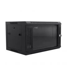 Коммутационный шкаф NVC-6U-600x450x350 Black