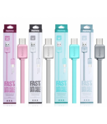 Кабель Remax Fast Data RC-008, Micro-USB, 2.1A, Pink, довжина 1м, BOX
