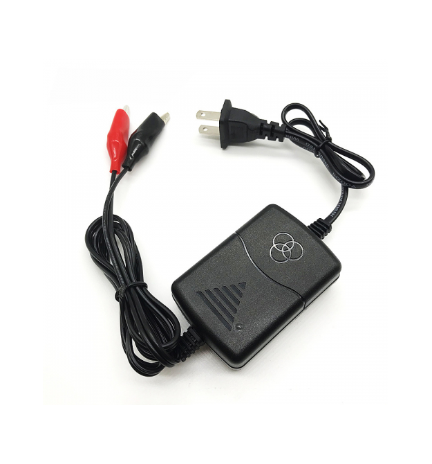 Зарядний пристрій акумуляторів LiFePO4 12V (14.6V), 4S, 1.3A, з крокодилами, LED-індикація