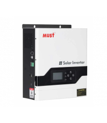 Гiбрiдне ДБЖ MUST PV18-3224VPM, 3200W, 24V, ток заряда 20 - 30A, 160-275V, MPPT (60А, 145 Vdc)