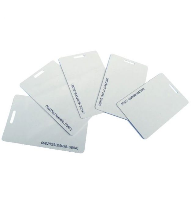 Карта с кодом тонкая (с кодом UID на корпусе) TK4100 ISO