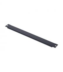 Панель-заглушка NVC-BP-1U Black для коммутационного шкафа 19"