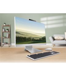 ASUS Комп'ютер персональний моноблок M3702WFAK-WA0330 27" FHD AG, AMD R5-7520U, 16GB, F1TB, UMA, WiFi, кл+м, без ОС, білий