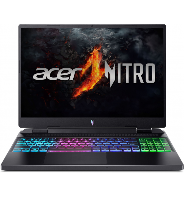 Ноутбук Acer Nitro 16 AN16-42 16" WQXGA IPS, AMD R9-8945HS, 32GB, F1TB, NVD4070-8, Lin, черный