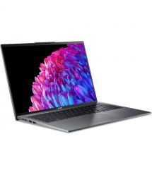 Ноутбук Acer Swift Go 16 SFG16-72 16" 3.2K OLED, Intel U5-125H, 16GB, F512GB, UMA, Lin, сірий