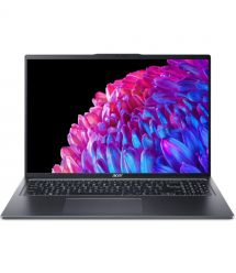 Ноутбук Acer Swift Go 16 SFG16-72 16" 3.2K OLED, Intel U5-125H, 16GB, F512GB, UMA, Lin, сірий