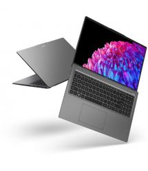 Ноутбук Acer Swift Go 16 SFG16-72 16" 3.2K OLED, Intel U5-125H, 16GB, F512GB, UMA, Lin, сірий