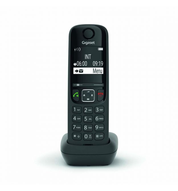 Gigaset Дополнительная трубка DECT AS690HX, чёрный