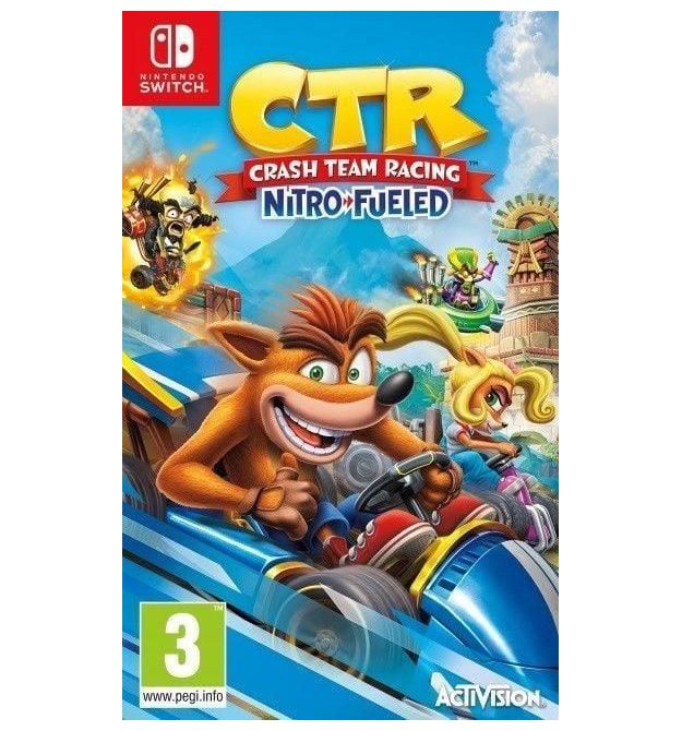 Games Software Игра консольная Switch Crash Team Racing Nitro-Fueled, картридж