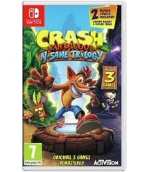 Games Software Игра консольная Switch ECRASH BANDICOOT N. SANE TRILOGY, картридж