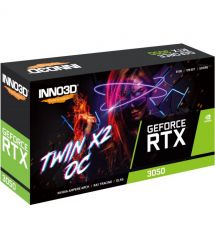 Inno3d Видеокарта GeForce RTX 3050 8GB GDDR6 Twin X2 OC V2