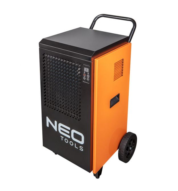 Neo Tools Осушитель воздуха промышленный, 950Вт, 250м2, 400 м3/ч, 70л/сутки, непрер