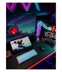 GravaStar Мышь Mercury M2, BT/WL/USB-A, RGB, черный