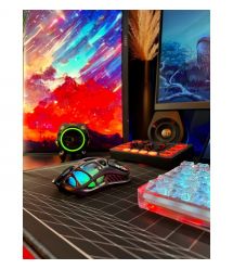 GravaStar Мышь Mercury M2, BT/WL/USB-A, RGB, черный