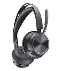 Гарнітура стерео комп'ютерна On-ear Poly Voyager Focus 2, USB-A, Bluetooth (76U46AA)