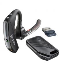 Гарнітура комп'ютерна моно In-ear Poly Voyager 5200 з адаптером BT700, USB-A, Bluetooth (7K2F3AA)