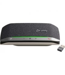 Poly Cпикерфон Sync 20+ с адаптером BT700, сертификат Microsoft Teams, USB-A, Bluetooth, серый