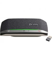 Cпікерфон Poly Sync 20+ з адаптером BT700, сертифікат Microsoft Teams, USB-A, Bluetooth, сірий (772C6AA)