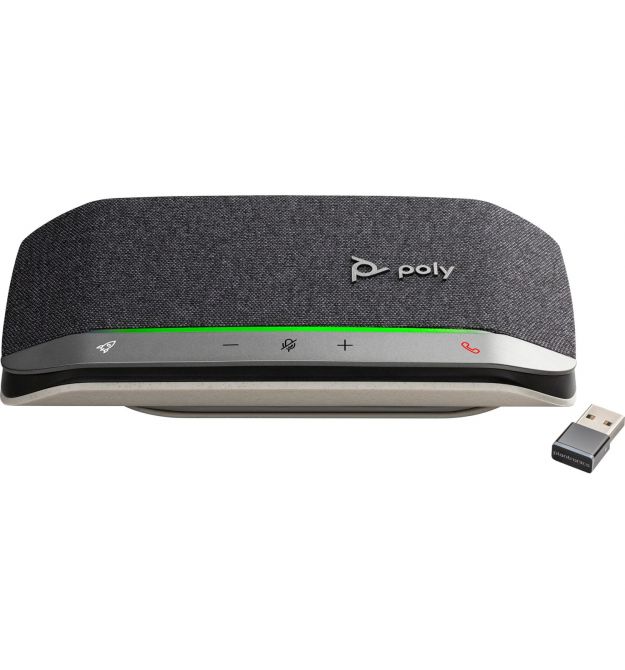 Cпікерфон Poly Sync 20+ з адаптером BT700, сертифікат Microsoft Teams, USB-A, Bluetooth, сірий (772C6AA)