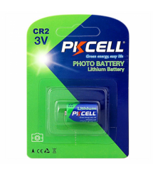 Батарейка литиевая PKCELL 3V CR2 850mAh Lithium Manganese Battery цена за блист, Q8