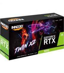 Inno3d Видеокарта GeForce RTX 3050 8GB GDDR6 Twin X2