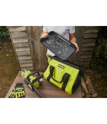 Сумка для цепной пилы Ryobi RAC256 со съемным пластиковым поддоном (5132005708)