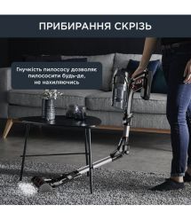 Rowenta Пылесос беспроводный X-Force Flex 14.60 Auto Animal, черно-серый