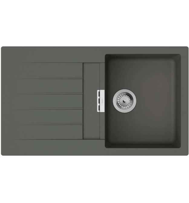 Кухонная мойка HANSGROHE 43356290 S520-F345 серый камень