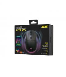 2E Gaming Мышь HyperDrive Lite WL, RGB Black