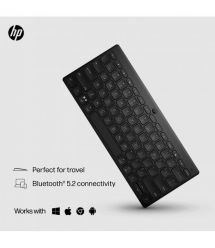 Клавіатура HP 350 Compact Multi-Device BT UKR black