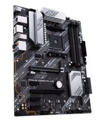 ASUS Материнcкая плата PRIME B550-PLUS sAM4 B550 4xDDR4 M.2 HDMI DP ATX