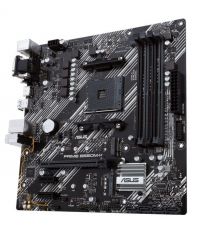 ASUS Материнcкая плата PRIME B550M-K sAM4 B550 4xDDR4 M.2 HDMI DVI D-Sub mATX