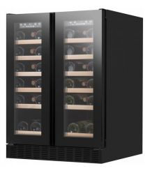 Philco Холодильник для вина, 82x59x57, холод.відд.-116л, зон - 2, бут-38, диспл, підсвітка, чорний