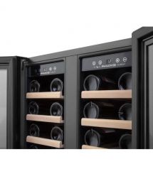 Philco Холодильник для вина, 82x59x57, холод.відд.-116л, зон - 2, бут-38, диспл, підсвітка, чорний