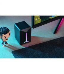 2E Акустична система PCS301 RGB, 2.1, USB, Black