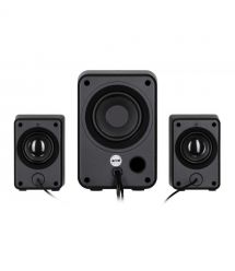 2E Акустична система PCS301 RGB, 2.1, USB, Black
