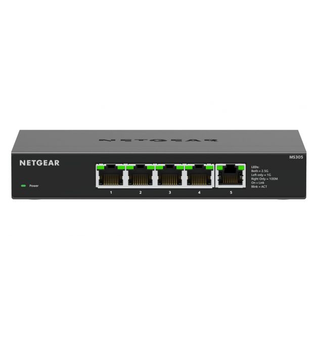 NETGEAR Коммутатор MS305, 5x2,5GE, неуправляемый