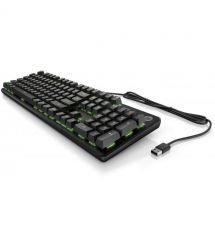 Клавиатура HP Pavilion Gaming 550 RGB 104key Red Hybrid USB Black