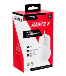 HyperX Мышь Pulsefire Haste 2 USB, White